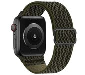 Strap for Apple watch band 49mm 44mm 40mm 45mm 41mm 42mm 38mm Adjustable Elastic Nylon bracelet iWatch series 8 se 7 6 5 9 Ultra
