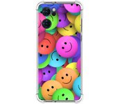 Funda Silicona Antigolpes para Oppo Find X5 Lite 5G diseño Smile Dibujos