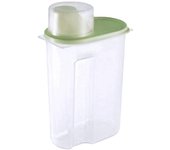 Plastic Cereal Dispenser Storage Box Kitchen Food Grain Rice Container Dried Fruit Snacks Storage Box Flour Grain Storage S/L