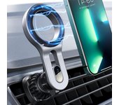 Soporte para coche MagSafe del iPhone 16, respiradero largo ultra magnético del soporte para coche de MagSafe del brazo, accesorios del coche