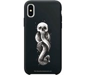 Funda original compatible con Iphone X-Xs Negro con un diseño de Harry Potter Dark Mark