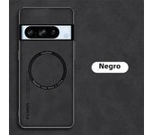 For Google Pixel 9 Pro 8 7 6 Case Soft PU Skin With Magnetic Protective Back Cover Case For Google Pixel 8A 7A 6A Phone Shell