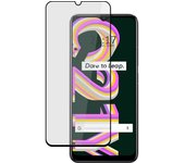 Protector Cristal Templado Completo 5D Full Glue Negro para Realme C21Y / C25Y Vidrio