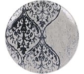 SANTA CLARA - SET 3 PLATOS LLANOS 26CM COLECCIÓN HORUS MONACO - Plato Llano de Porcelana Resistente - Plato Llano Versátil para Todo Tipo de Comidas - Plato Llano de Diseño Elegante - Plato Llano Aptado para Lavavajillas y Microondas