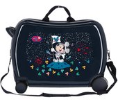 Disney Mickey Maleta Correpasillos ABS Rígida Mickey On The Moon Azul