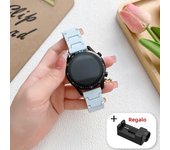 22mm 20mm Carbon fiber strap For Samsung Galaxy 6/5/4/classic 46mm/Active 2 40/44mm Gear S3 bracelet Huawei watch GT/3/Pro band