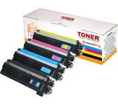 Toner Compatible Brother TN230 para Impresoras DCP-9010, HL-3040, 3045, 3070, 3075 MFC-9120, 9125, 9320, 9325 - Pack 4 Colores