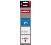 Activejet tinta ae-103m (reemplazo epson 103 c13t00s34a; supreme; 70 ml; púrpura)