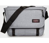 Eastpak Delegate Sunday Grey Bolsa de Hombro Ligera con Correa Ajustable y Compartimento para Portátil