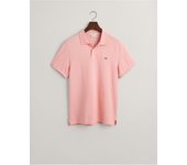 GANT POLO GANT REG SHIELD PIQUE BUBBELGUM PINK