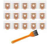 15 PCS for Ecovacs sweeping robot OZMOT8 T9PRO T9AIVI side brush rag filter dust bag