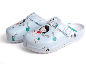 Casual Beach Womens Work Slippers Medical Shoes EVA Non-slip Laboratory Doctor Clogs Non-slip Nurse Clogs Surgical Shoes