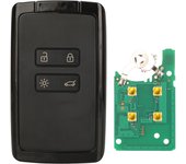jingyuqin 4 Buttons 4A Chip for Renault Megane IV Espace 5 Scenic IV DUSTER CUPTUR KOLEOS KOLEOS Talisman 433Mhz Car Remote Key