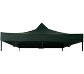 Rebecca Furniture Funda de Repuesto Gazebo Verde Poliéster Oxford 800D 3x3