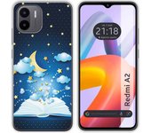 Funda Silicona compatible con Xiaomi Redmi A2 diseño Libro Cuentos Dibujos