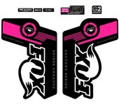 Pegatinas compatibles con horquilla bici Fox G2 Geometry factory series 29''