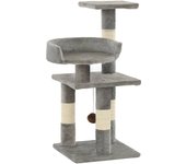 Rascador para Gatos con postes de ISAL 65 cm Gris