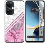 Funda Silicona para Oneplus Nord CE 3 Lite 5G diseño Mármol 03 Dibujos