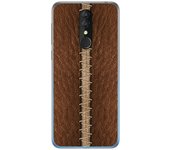 Tumundosmartphone Funda Gel Tpu para Alcatel 3 2019 diseño Cuero 01 Dibujos