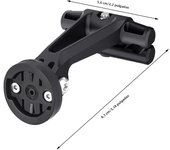 Bicycle Saddle Rail Rear Light Bracket Seat-post Mount Code Table Frame Light Stand Shockproof Accessory for Garmin Varia Radar