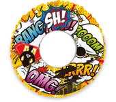 Flotador hinchable con diseñoinfantil COMIC (8845) + REGALO COLCHONETA (604)