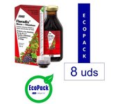 Salus EcoPack 8  Floradix Hierro + Vitaminas 250 Ml.