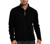 Autumn Men's Half Zipper Thicker Sweatshirts Solid Color Pullover for Male Turtleneck Sweaters Lightweight Warm Jacket Coats