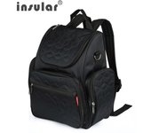 Insular Elegant Baby Diaper Backpack Nappy Stroller Bags Multifunctional Maternity Travel Changing Bag For Mommy Women Backpacks