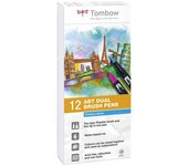 Tombow - ABT-12P-1 rotulador Multicolor 12 pieza(s) ABT-12P-1