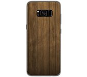 Tumundosmartphone Funda Gel Tpu para Samsung Galaxy S8 Diseño Madera Dibujos