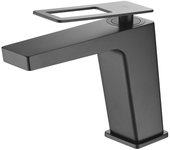 Imex Suecia BDC032-1NG grifo monomando lavabo latón negro mate caño recto