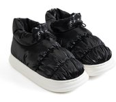 Zapatos de algodón de invierno para mujer, ropa interior antideslizante de suela gruesa para el hogar, ropa exterior impermeable para hombre, zapatos de algodón cálidos