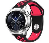 Correa Deportiva Amazfit GTR Mini 43mm - Negro / Rojo