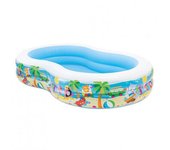 Piscina hinchable infantil modelo paradise 262 x 160 x 46 cm 640 L