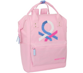 Mochila Con Asas Para Portatil 13" Benetton "Pink" 27X40X19Cm (Safta 642416838)