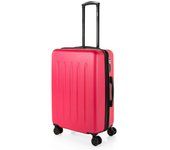 Skpat - Maletas De Viaje Medianas - Maleta Mediana 4 Ruedas - Maletas Medianas De Material ABS. Maletas Viaje Ligeras - Maleta De Viaje De 65Cm  Candado TSA 175160