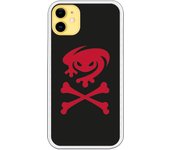 Funda original compatible con iPhone 11 - Levante Escudo Huesos Rojo