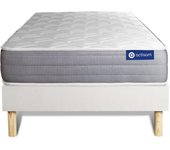 Pack colchón Actimemo dream 90x190cm + Somier multiláminas, espuma viscoelástica, 5 zonas de confort