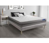 Pack colchón Actilatex relax 120x190cm + Somier, Látex y espuma viscoelástica, 5 zonas de confort