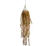 Poenia Arte Floral - Planta Colgante Artificial 90cm - Pack de 2 - Decoración Realista - Fácil de Colgar
