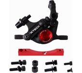 Aluminium Alloy Hydraulic Brake Calipers For Xiaomi M365/Pro Electric Scooter ZOOM Xtech HB100 Upgrade 110/120mm Disk Brakes Pad