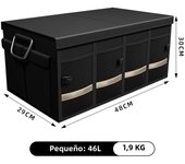 Car Trunk Storage Box Portable Multipurpose Folding Storage Box Outdoor Travel Storage Trunk Organizer for Truck SUV Trunk Box