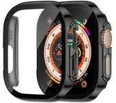 Waterproof Case for Apple Watch Ultra Screen Protector Case 49mm Straight Edge Cover iWatch series 8 SE 7 4 45mm 41mm 44mm 40mm