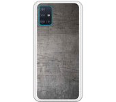 Funda compatible con Samsung Galaxy A51 - Textura gris