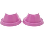 Buachois Altavoz Cubierta De Silicona Impermeable Altavoces De Audio para Automóvil Cubierta De Altavoz para Automóvil Almohadilla De Reemplazo De Audio para Automóvil Parrilla De Woofer