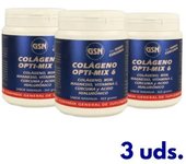 GSN Pack 3 Colágeno Opti-Mix 6 365 Gr - Saludable para la Piel y Articulaciones