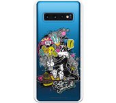 Funda original compatible con Samsung Galaxy S10 - Sylvestre y Piolin Crush