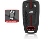 Car Key Case Cover For Audi A1 A2 A3 A4 A5 A6 A7 A8 Q1 Q2 Q3 Q4 Q5 Q6 Q7 S3 S4 S5 S6 RS3 RS4 RS5 RS6 TT Key Protector Auto Fob