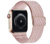 Strap for Apple watch band 49mm 44mm 40mm 45mm 41mm 42mm 38mm Adjustable Elastic Nylon bracelet iWatch series 8 se 7 6 5 9 Ultra