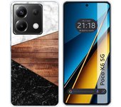 Funda Silicona para Xiaomi Poco X6 5G diseño Mármol 11 Dibujos